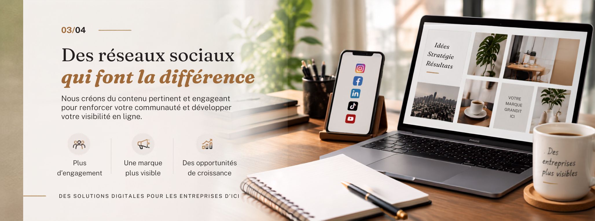 Des réseaux sociaux