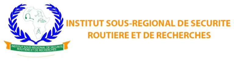 Logo Institut Sous-Régional de Sécurité Routière et de Recherches